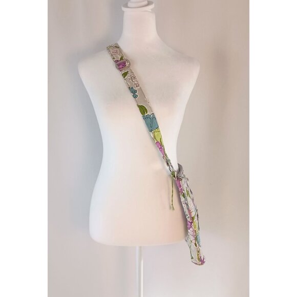 Vera Bradley Hipster Crossbody Bag Heather Pattern Quilted Purse Excellent - Picture 13 of 14